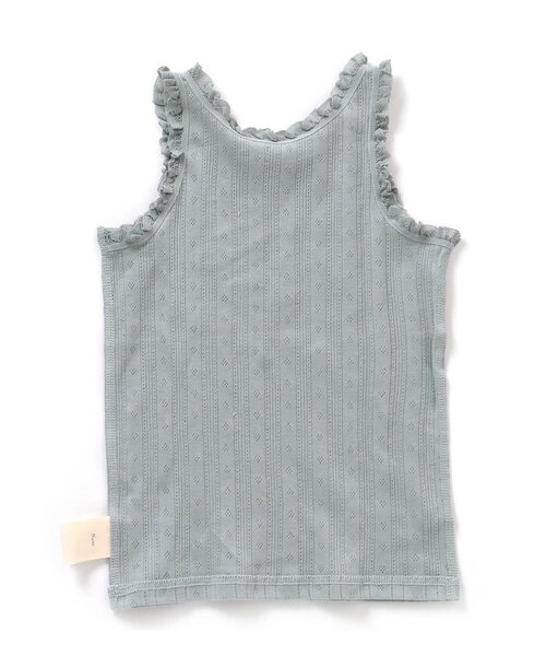 apres les cours(アプレレクール)の「針抜きタンクトップ(タンクトップ・キッズ・キナリ/ミント/サーモンピンク/サックスブルー・80/90/100/110/120/130)」の8枚目の写真