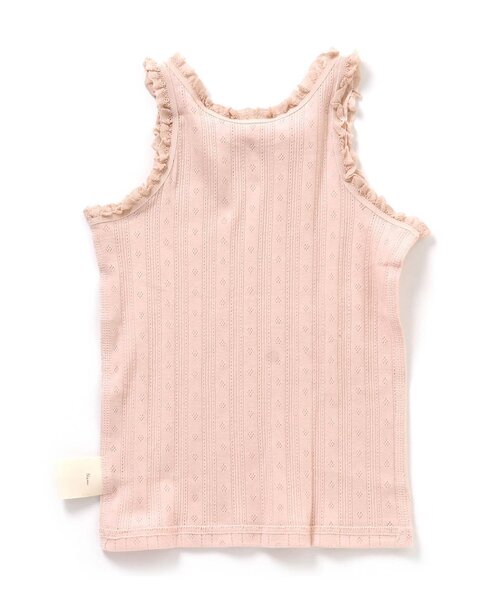 apres les cours(アプレレクール)の「針抜きタンクトップ(タンクトップ・キッズ・キナリ/ミント/サーモンピンク/サックスブルー・80/90/100/110/120/130)」の9枚目の写真