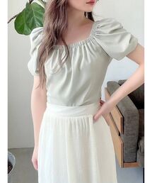 RESEXXY | バックリボンパワショルブラウス(シャツ/ブラウス)