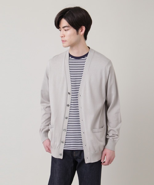SUNSPEL（サンスペル）の「MEN'S SUPIMA COTTON（カーディガン/ボレロ