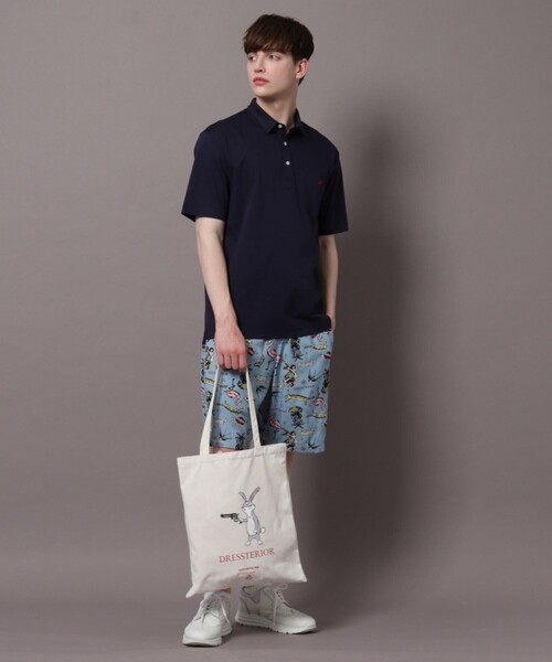 DRESSTERIOR（ドレステリア）の「ピストルラビットプリントエコバッグ（エコバッグ/サブバッグ・レディース・ホワイト系・00）」の3枚目の写真