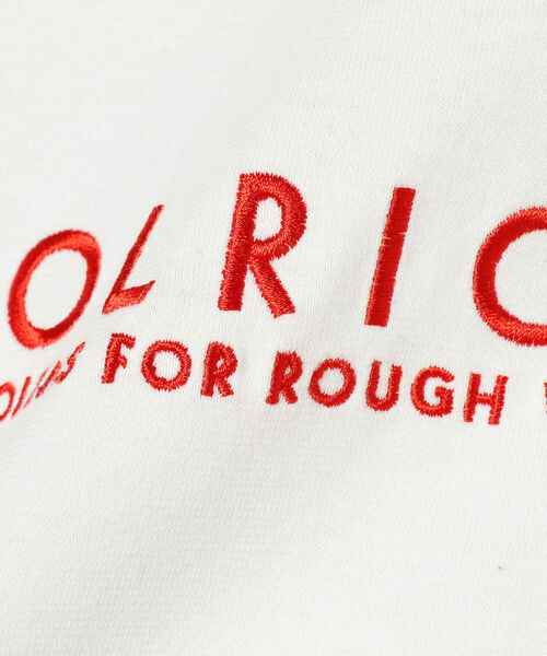 WOOLRICH(ウールリッチ)の「WOOLRICH / ウーレングラフィックTシャツ(Tシャツ/カットソー・メンズ・ホワイト/ネイビー・MEDIUM/LARGE/X-LARGE)」の5枚目の写真