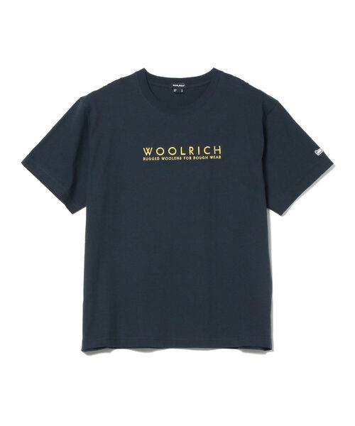 WOOLRICH(ウールリッチ)の「WOOLRICH / ウーレングラフィックTシャツ(Tシャツ/カットソー・メンズ・ホワイト/ネイビー・MEDIUM/LARGE/X-LARGE)」の8枚目の写真