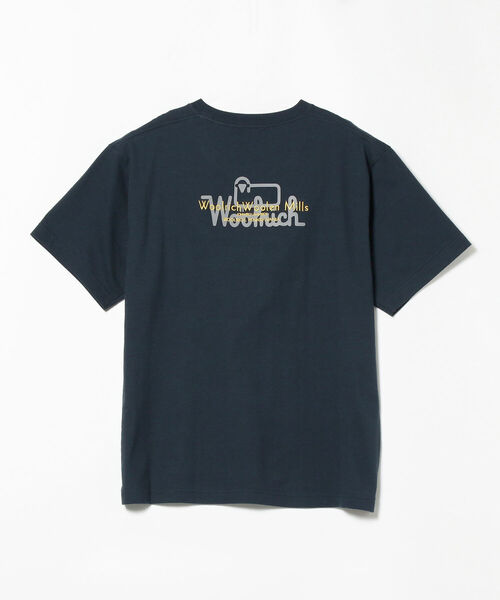 WOOLRICH(ウールリッチ)の「WOOLRICH / ウーレングラフィックTシャツ(Tシャツ/カットソー・メンズ・ホワイト/ネイビー・MEDIUM/LARGE/X-LARGE)」の10枚目の写真
