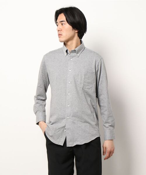 タカキューメンズ Taka Q Men Shirt T ボタンダウン ビジネスドレス 長袖ニットシャツ ビジネスシャツ Taka Q タカキュー のファッション通販 Zozotown