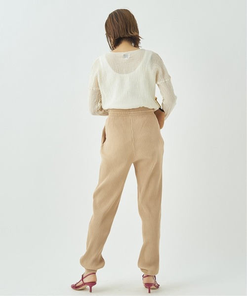 plage（プラージュ）の「《追加》【LES ATELIERS FRANCAIS DE CONFECTION】SP HENLY NECK L/SL シャツ2◆（シャツ/ブラウス・レディース・ブラック/カーキ/ホワイト系その他/ベージュ・FREE）」の17枚目の写真