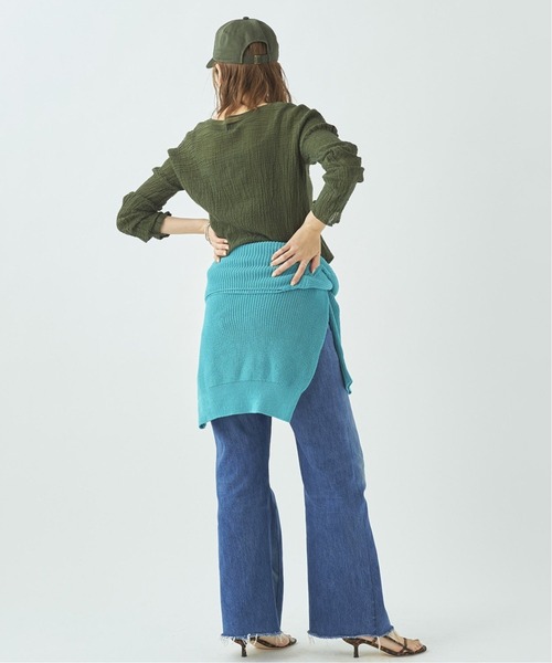 plage（プラージュ）の「《追加》【LES ATELIERS FRANCAIS DE CONFECTION】SP HENLY NECK L/SL シャツ2◆（シャツ/ブラウス・レディース・ブラック/カーキ/ホワイト系その他/ベージュ・FREE）」の13枚目の写真