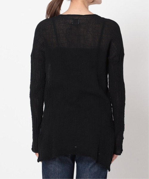 plage（プラージュ）の「《追加》【LES ATELIERS FRANCAIS DE CONFECTION】SP HENLY NECK L/SL シャツ2◆（シャツ/ブラウス・レディース・ブラック/カーキ/ホワイト系その他/ベージュ・FREE）」の19枚目の写真