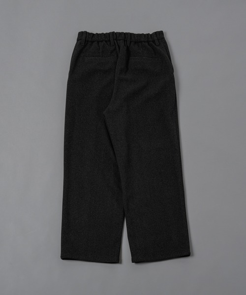 ADAMASTE（アダマスト）の「リラックスフィットウールライクワイドパンツ【セットアップ対応】（その他パンツ・メンズ・ダークグレー/グレイッシュベージュ・SMALL/MEDIUM/LARGE）」の19枚目の写真