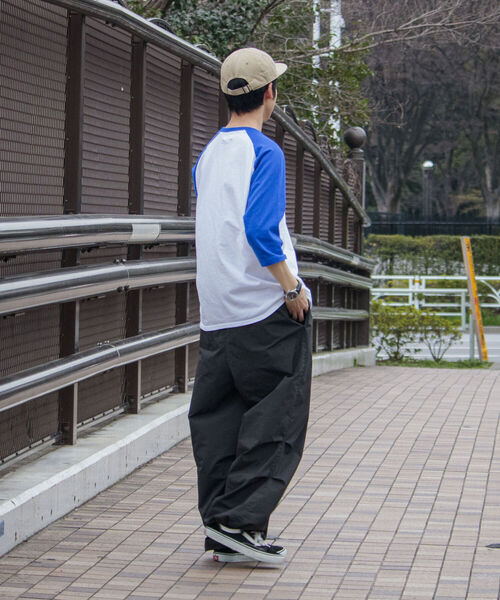 GLOSTER（グロスター）の「【GLOSTER/グロスター】ヴィンテージウォッシュ クラシックスポーツラグランTシャツ（Tシャツ/カットソー・メンズ・ブラック系その他/ブルー系その他・MEDIUM/LARGE）」の13枚目の写真