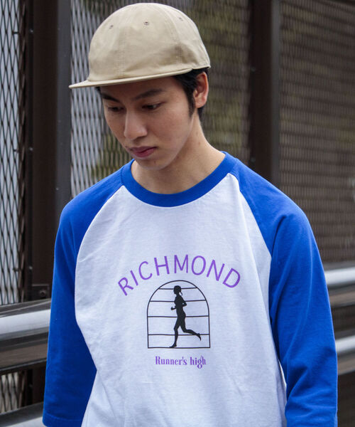 GLOSTER（グロスター）の「【GLOSTER/グロスター】ヴィンテージウォッシュ クラシックスポーツラグランTシャツ（Tシャツ/カットソー・メンズ・ブラック系その他/ブルー系その他・MEDIUM/LARGE）」の11枚目の写真