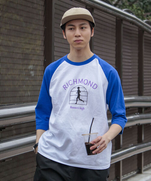 GLOSTER（グロスター）の「【GLOSTER/グロスター】ヴィンテージウォッシュ クラシックスポーツラグランTシャツ（Tシャツ/カットソー・メンズ・ブラック系その他/ブルー系その他・MEDIUM/LARGE）」の16枚目の写真