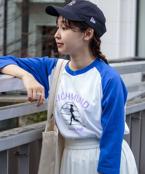 GLOSTER（グロスター）の「【GLOSTER/グロスター】ヴィンテージウォッシュ クラシックスポーツラグランTシャツ（Tシャツ/カットソー・メンズ・ブラック系その他/ブルー系その他・MEDIUM/LARGE）」の19枚目の写真