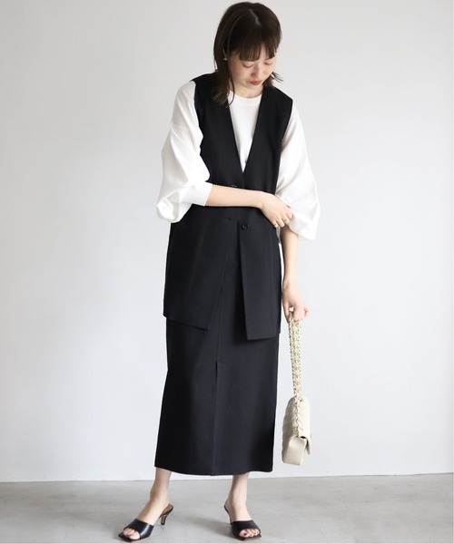 SLOBE IENA（スローブイエナ）の「《追加》リネンタイトスカート