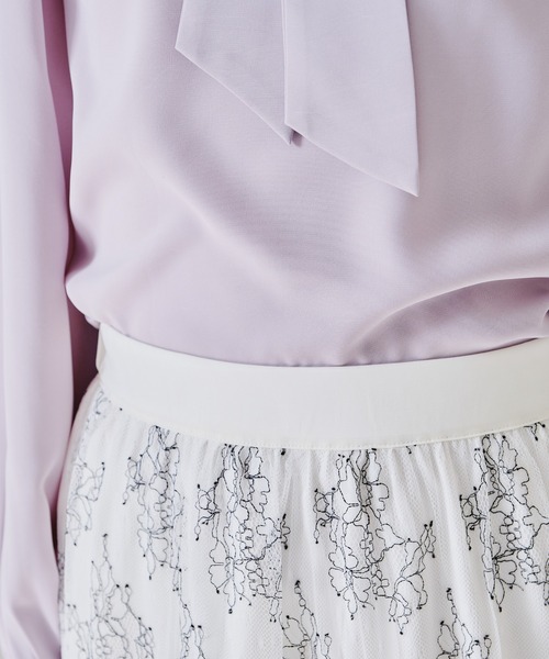 acro(アクロ)の「ティアード配色レーススカート/AC1367(スカート・レディース・ベージュ/ホワイト・フリ-)」の9枚目の写真