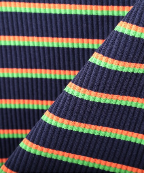 FREE'S MART（フリーズマート）の「◆スクエアネックマルチボーダータンク（Tシャツ/カットソー・レディース・ネイビー/イエロー系その他・FREE）」の21枚目の写真