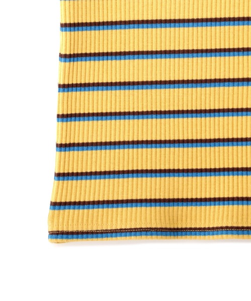 FREE'S MART（フリーズマート）の「◆スクエアネックマルチボーダータンク（Tシャツ/カットソー・レディース・ネイビー/イエロー系その他・FREE）」の22枚目の写真