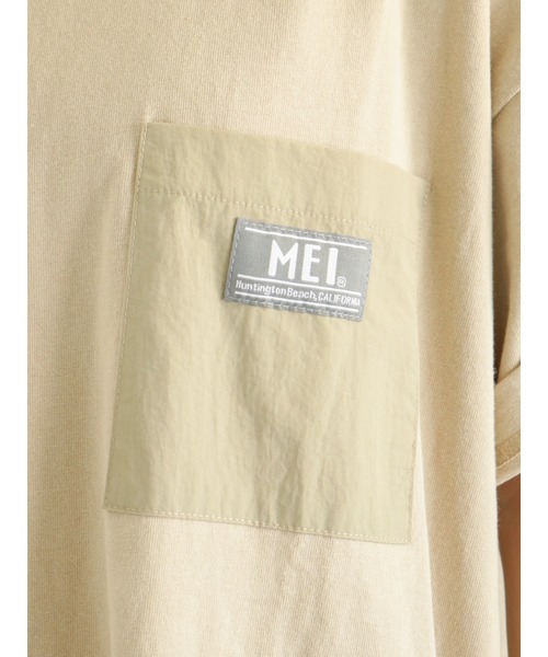 Samansa Mos2（サマンサ モスモス）の「【MEI×SamansaMos2】胸ポケット付ワンピース（ワンピース・レディース・オレンジ/チャコール/ベージュ・ﾌﾘ-）」の13枚目の写真