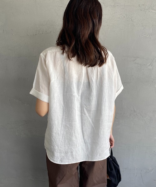 DANTON ダントン 丸襟リネンプルオーバー半袖シャツ36 楽天市場】◇[JD-3565KLP]DANTON(ダントン) 丸襟半袖リネンプル