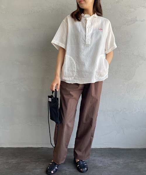 ダントン　リネン丸襟シャツ　36 楽天市場】◇[JD-3565KLP]DANTON(ダントン) 丸襟半袖リネンプル