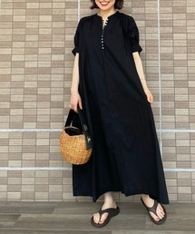 RIVE DROITE | 一枚で様になるこなれ感を演出/ボイルギャザーワンピース(ワンピース)