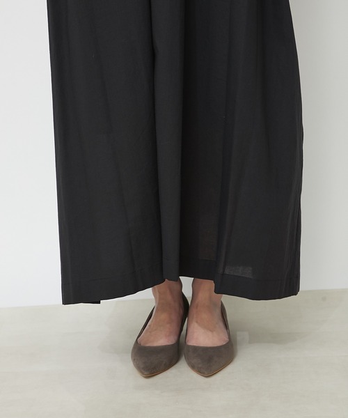 RIVE DROITE（リヴドロワ）の「一枚で様になるこなれ感を演出/ボイルギャザーワンピース（ワンピース・レディース・ブラック/ブルー/ピンク・FREE）」の19枚目の写真