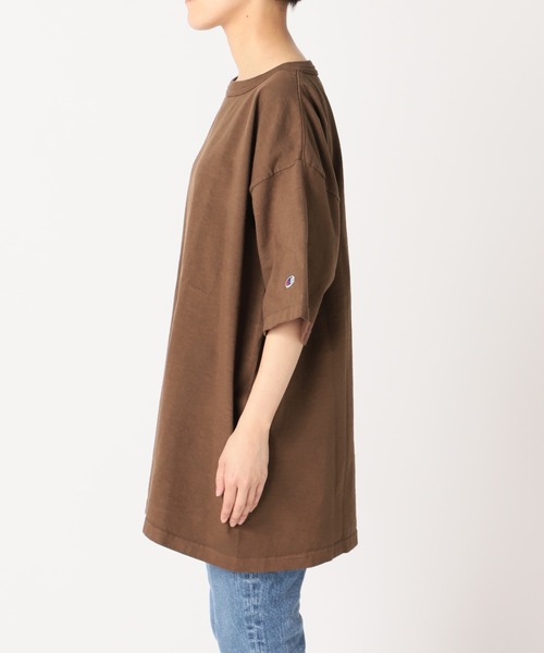 FRAMeWORK（フレームワーク）の「【Champion / チャンピオン】別注USAボタニカルダイ Tシャツ（Tシャツ/カットソー・レディース・ブラウン/ベージュ/ブルー・MEDIUM/X-LARGE）」の16枚目の写真