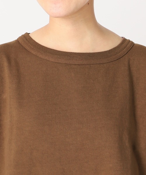 FRAMeWORK（フレームワーク）の「【Champion / チャンピオン】別注USAボタニカルダイ Tシャツ（Tシャツ/カットソー・レディース・ブラウン/ベージュ/ブルー・MEDIUM/X-LARGE）」の18枚目の写真