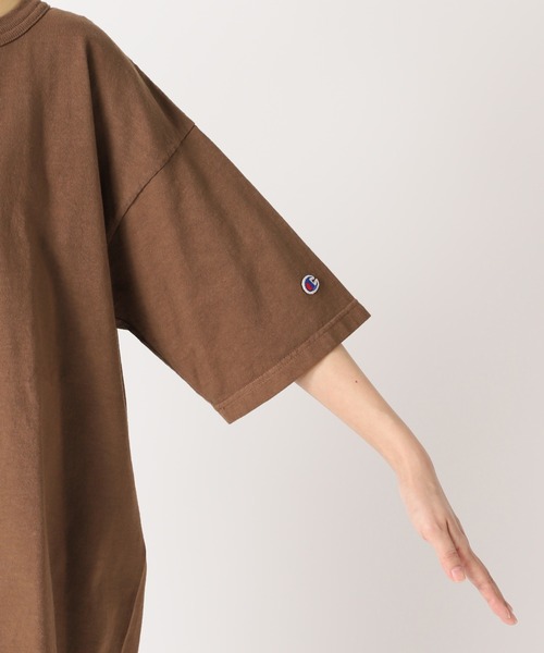 FRAMeWORK（フレームワーク）の「【Champion / チャンピオン】別注USAボタニカルダイ Tシャツ（Tシャツ/カットソー・レディース・ブラウン/ベージュ/ブルー・MEDIUM/X-LARGE）」の20枚目の写真