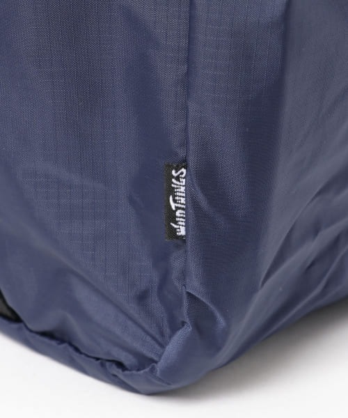 URBAN RESEARCH ROSSO MEN（アーバンリサーチロッソメン）の「WILDTHINGS　PACKABLE 2WAY TOTE（トートバッグ・メンズ・ブラック/グレー・FREE）」の22枚目の写真