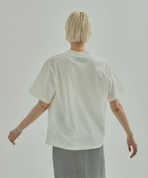 UNITED TOKYO(ユナイテッドトウキョウ)の「パレスハイネックT(Tシャツ/カットソー・レディース・ホワイト/ブラック/ピンク/ミント・1/2)」の16枚目の写真