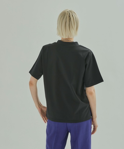 UNITED TOKYO(ユナイテッドトウキョウ)の「パレスハイネックT(Tシャツ/カットソー・レディース・ホワイト/ブラック/ピンク/ミント・1/2)」の22枚目の写真