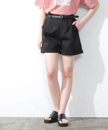 Honeys | ベルト付ショートパンツ(デニムパンツ)