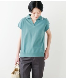 NEWYORKER | 成型ツイル スキッパーポロシャツ(ポロシャツ)