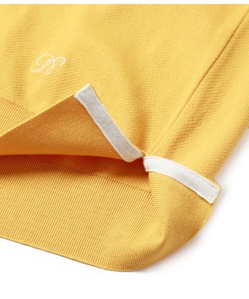 NEWYORKER(ニューヨーカー)の「成型ツイル スキッパーポロシャツ(ポロシャツ・レディース・ホワイト/ライトグレー/ブラック/ネイビー/イエロー/グリーン系その他3・M/L)」の7枚目の写真