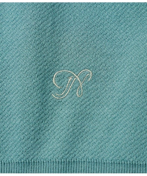 NEWYORKER(ニューヨーカー)の「成型ツイル スキッパーポロシャツ(ポロシャツ・レディース・ホワイト/ライトグレー/ブラック/ネイビー/イエロー/グリーン系その他3・M/L)」の19枚目の写真