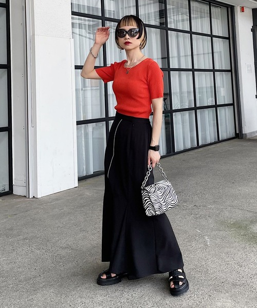 PAGEBOY（ページボーイ）の「グルカサンダル（サンダル・レディース・ブラック/オフホワイト/パイソン・MEDIUM/LARGE）」の4枚目の写真