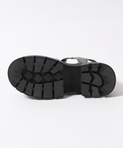 PAGEBOY（ページボーイ）の「グルカサンダル（サンダル・レディース・ブラック/オフホワイト/パイソン・MEDIUM/LARGE）」の20枚目の写真