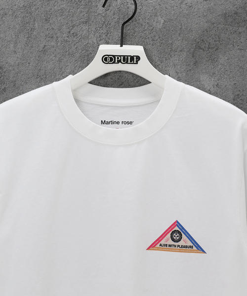MARTINE ROSE(マーティンローズ)の「【MARTINE ROSE / マーティンローズ】FLYER CLASSIC SS T-SH(Tシャツ/カットソー・メンズ・ホワイト・SMALL/MEDIUM)」の18枚目の写真