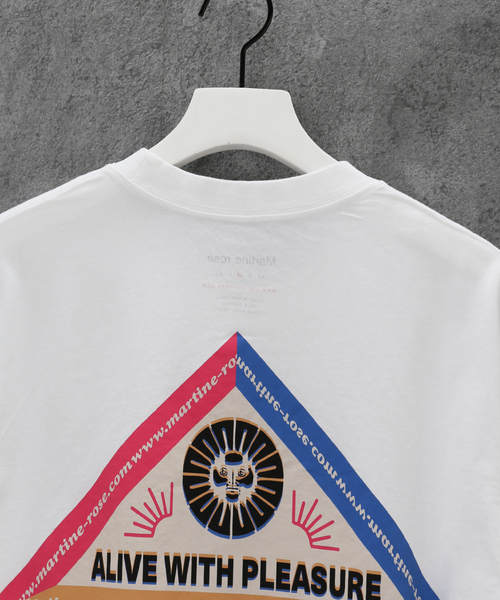 MARTINE ROSE(マーティンローズ)の「【MARTINE ROSE / マーティンローズ】FLYER CLASSIC SS T-SH(Tシャツ/カットソー・メンズ・ホワイト・SMALL/MEDIUM)」の19枚目の写真