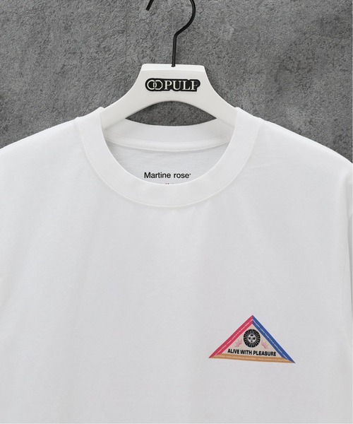 MARTINE ROSE(マーティンローズ)の「【MARTINE ROSE / マーティンローズ】FLYER CLASSIC SS T-SH(Tシャツ/カットソー・メンズ・ホワイト・SMALL/MEDIUM)」の6枚目の写真