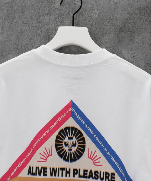 MARTINE ROSE(マーティンローズ)の「【MARTINE ROSE / マーティンローズ】FLYER CLASSIC SS T-SH(Tシャツ/カットソー・メンズ・ホワイト・SMALL/MEDIUM)」の7枚目の写真