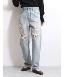 Ungrid | クラッシュルーズデニム(デニムパンツ)