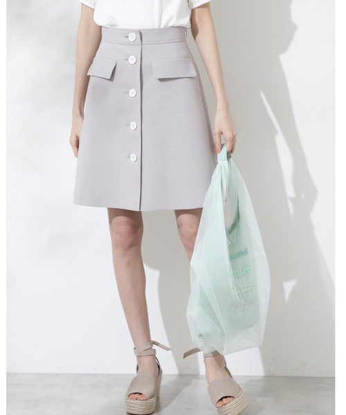 JILL STUART(ジルスチュアート)の「◆シドニースカート(スカート・レディース・グレー/ブルー/ネイビー・2/0/4)」の2枚目の写真