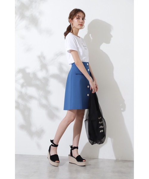 JILL STUART(ジルスチュアート)の「◆シドニースカート(スカート・レディース・グレー/ブルー/ネイビー・2/0/4)」の7枚目の写真