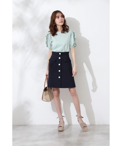 JILL STUART(ジルスチュアート)の「◆シドニースカート(スカート・レディース・グレー/ブルー/ネイビー・2/0/4)」の8枚目の写真