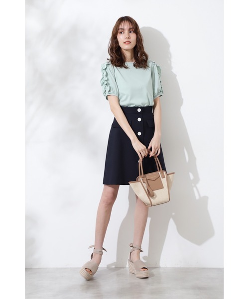 JILL STUART(ジルスチュアート)の「◆シドニースカート(スカート・レディース・グレー/ブルー/ネイビー・2/0/4)」の9枚目の写真