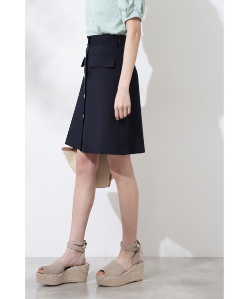 JILL STUART(ジルスチュアート)の「◆シドニースカート(スカート・レディース・グレー/ブルー/ネイビー・2/0/4)」の10枚目の写真