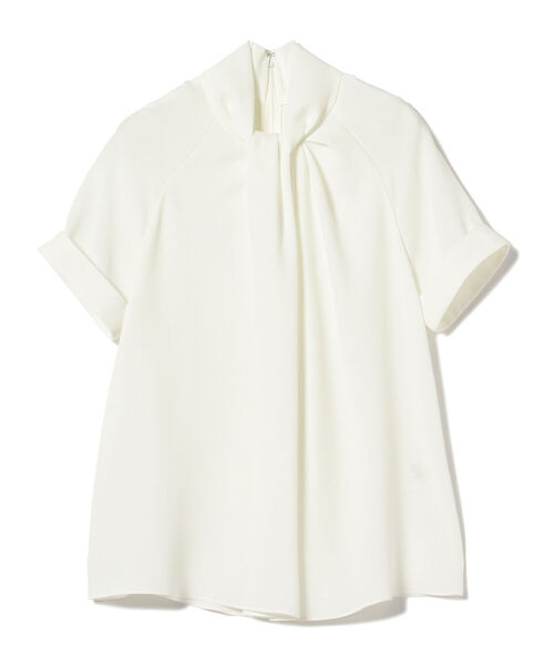 EFFE BEAMS（エッフェビームス）の「EFFE BEAMS / ストレッチ タックタイ ブラウス（シャツ/ブラウス・レディース・オフホワイト・38/36）」の4枚目の写真
