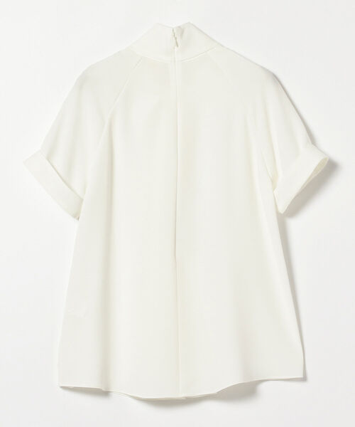 EFFE BEAMS / ストレッチ タックタイ ブラウス白36 半袖 美品。EFFE BEAMS / ストレッチ タックタイ ブラウス - メルカリ